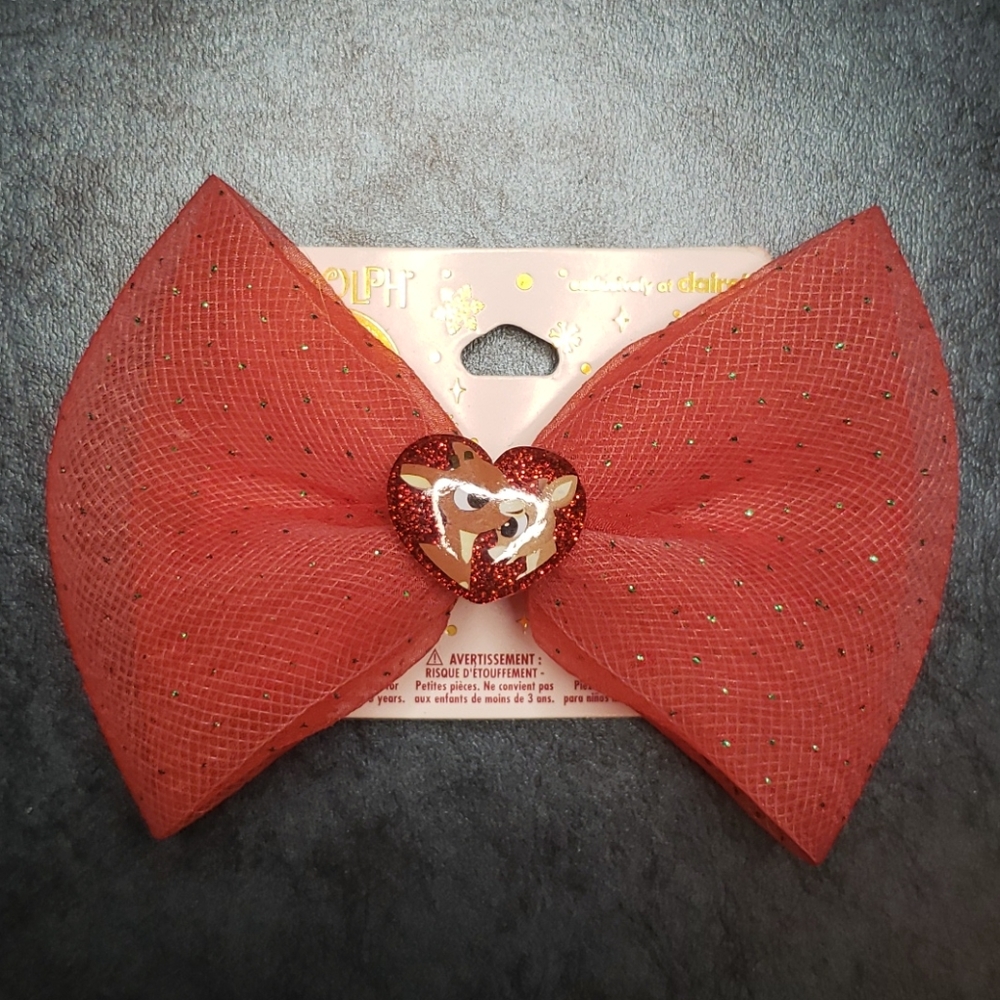 Rudolph Hair Bow